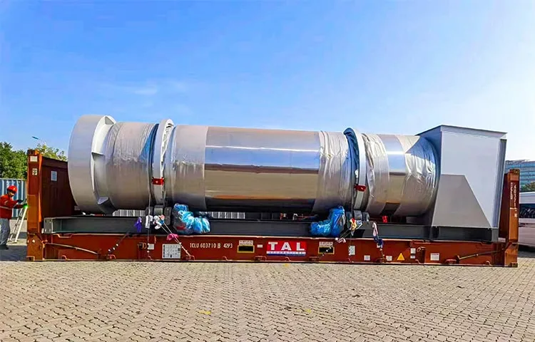 50~260t/h مجفف الإخراج، مجفف دوار