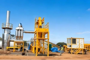 مصنع الأسفلت المستمر 60t/h المصنوعة في الصين
