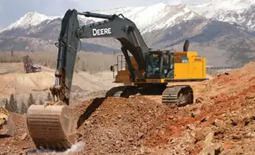 John Deere excavadora