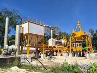 Centrale d'enrobage mobile de série QLB
