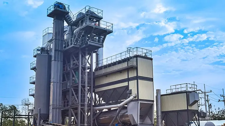 Usine de mélange d'asphalte par lots série ALB