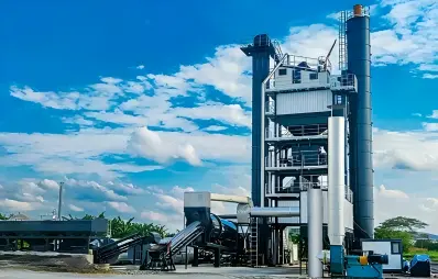 Usine de mélange d'asphalte par lots série LB