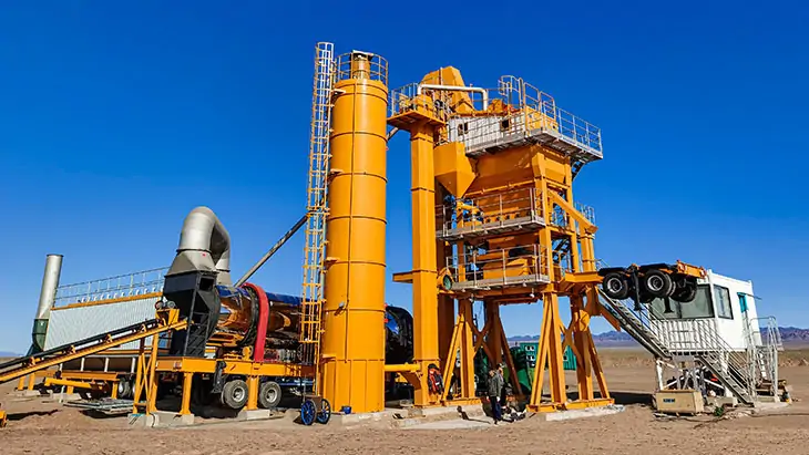 Centrale d'enrobage mobile YLB la plus vendue au Gabon