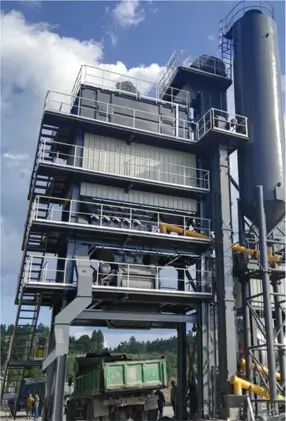 Tour de mélange de l'usine d'asphalte série ALB