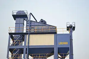 Écran de vibration de l'usine d'asphalte discontinu LB