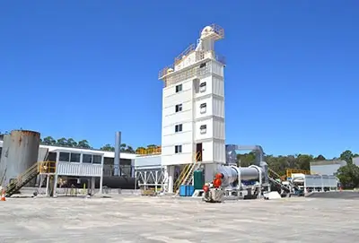 usine d'enrobés environnementaux de 60 t/h