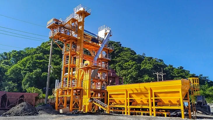 Usine de recyclage d'asphalte de la série RLB en gros