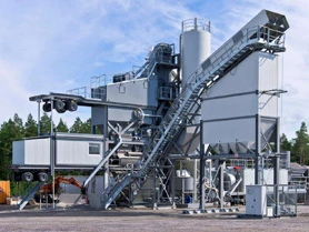 Usine Mobile d'Asphalte à Module Chauffant (HMA) d'Occasion de 320 TPH