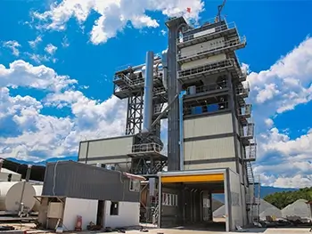 Centrale de Recyclage d'Asphalte à Chaud, 160 Tonnes Par Heure