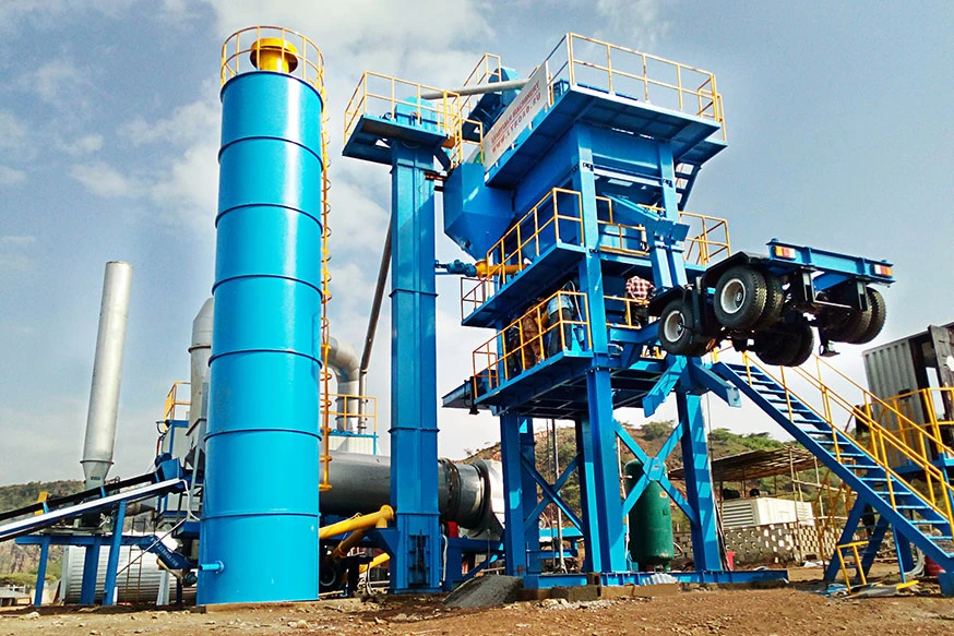 YL700 mobile asphalt mixing plant