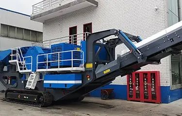 Мобильная щековая дробилка на гусеничном ходу серии AMJ, 150-250 т/ч