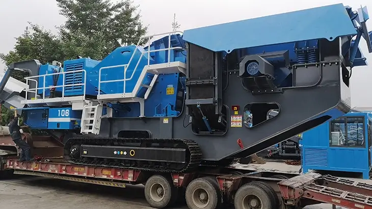 Mobile Crawler impact Crusher manufacuturer